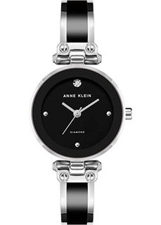 fashion наручные женские часы Anne Klein 1981BKSV. Коллекция Diamond