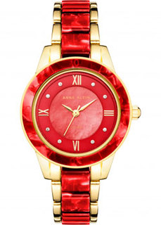 fashion наручные женские часы Anne Klein 3610GPRD. Коллекция Plastic
