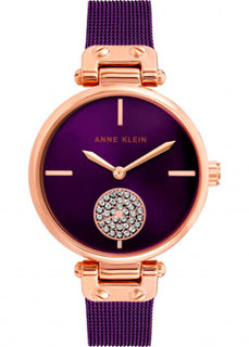 fashion наручные женские часы Anne Klein 3000RGPR. Коллекция Crystal