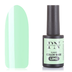 Patrisa Nail, База для гель-лака Rubber Color, Lime, 8 мл