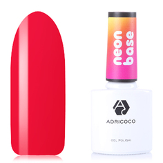 ADRICOCO, База для гель-лака Neon №05, Дикая черешня