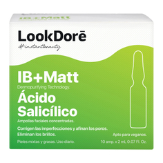 LookDore, Сыворотка для лица IB+Matt Anti Imperfections, 10х2 мл