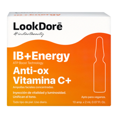 LookDore, Сыворотка для лица IB+Energy Anti-Ox Vitamin C, 10х2 мл