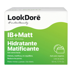 LookDore, Гель-крем для лица IB+Matt Moisturizing Mattifying, 50 мл