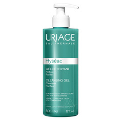 Uriage, Гель для умывания Hyseac, 500 мл