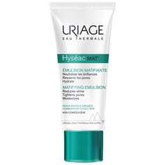 Uriage, Эмульсия для лица Hyseac Mat, 40 мл