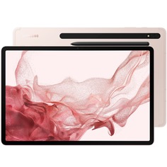 Планшет Samsung Galaxy Tab S8+ 12.4 LTE 128 ГБ розовое золото (SM-X806BIDASER)