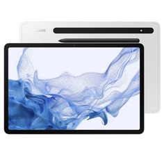Планшет Samsung Galaxy Tab S8 11 Wi-Fi 256 ГБ серебро (SM-X700NZSBSER)