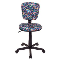 Компьютерное кресло Бюрократ CH-204NX синие карандаши