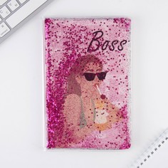 Ежедневник в обложке шейкер а5, 96 листов girl boss Art Fox