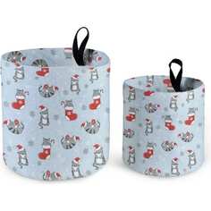 Тканевый настольный органайзер для хранения JOYARTY