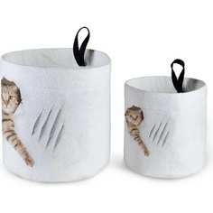 Тканевый настольный органайзер для хранения JOYARTY