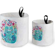 Тканевый настольный органайзер для хранения JOYARTY