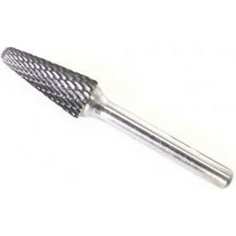 Коническая скругленная удлиненная шарошка по металлу Forsage