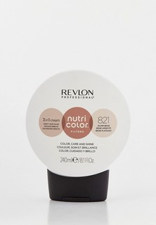 Краска для волос Revlon Professional NUTRI COLOR FILTERS для тонирования, 821 серебристо-бежевый, 240 мл