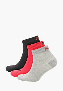 Носки 3 пары PUMA UNISEX QUARTER PLAIN 3P