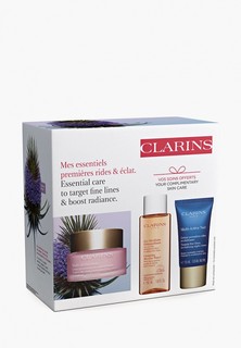 Набор для ухода за лицом Clarins антивозрастная программа Multi-Active, дневной крем 50 мл, ночной крем 15 мл, мицеллярная вода 50 мл