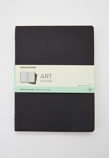 Блокноты 3 шт. Moleskine ART CAHIER MUSIC, 19х25 см