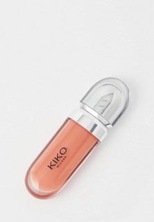 Блеск для губ Kiko Milano 3D HYDRA LipGloss, сияние и объем, тон 08 natural rosewood, 6.5 мл