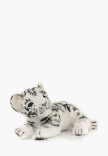 Игрушка мягкая Hansa Тигр, детёныш, белый, 26 см