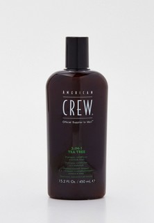 Гель для душа American Crew 3в1 для ежедневного ухода, tea tree, 450 мл