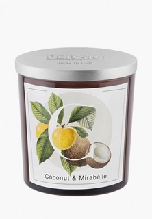 Свеча ароматическая Pernici Coconut & Mirabelle (Кокос и Мирабель), 350 г
