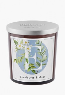 Свеча ароматическая Pernici Eucaliptus & Musk (Эвкалипт и Мускус), 350 г