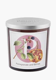 Свеча ароматическая Pernici Pomegranate and Berries (Гранат и ягоды), 350 г