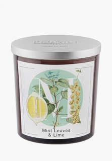 Свеча ароматическая Pernici Mint Leaves and Lime (Листья Мяты и Лайма), 350 г