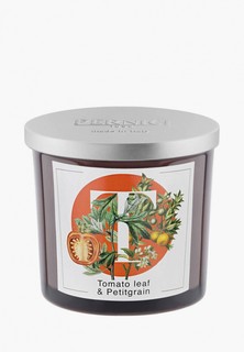 Свеча ароматическая Pernici Tomato Leaf & Petitgrain (Листья Томата и Петитгрейн), 200 г