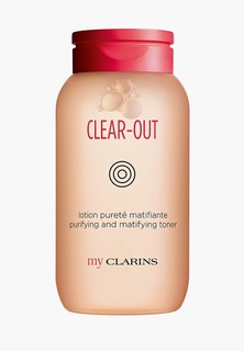 Тоник для лица Clarins матирующий и освежающий, CLEAR-OUT My Clarins, 200 мл