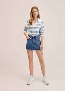 Юбка-брюки из денима - Skort Mango