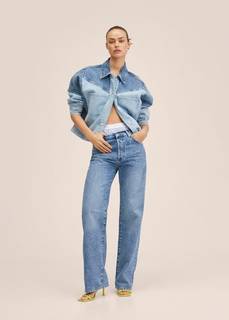 Хлопковые шорты в полоску - Box Mango