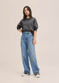 Свитшот с принтованными тиграми - Fearless Mango