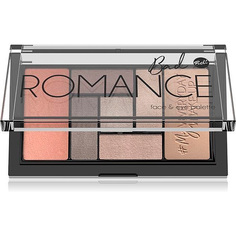 Палетка для макияжа лица и глаз BAD ROMANCE FACE & EYE PALETTE хайлайтер, румяна, скульптор и тени для век Bell