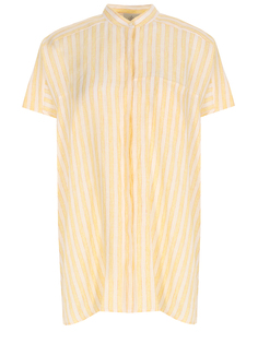 Рубашка льняная в полоску Holy Caftan