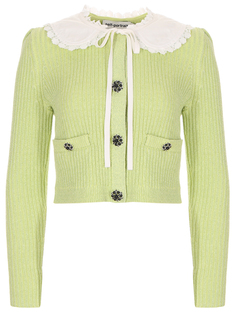 Кардиган с люрексом Self Portrait