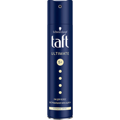 Лак для волос TAFT ULTIMATE экстремальная фиксация с эффектом блеска 225 мл