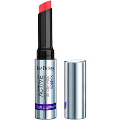 Помада для губ ISADORA ACTIVE ALL DAY WEAR LIPSTICK стойкая матовая тон 16 coral love