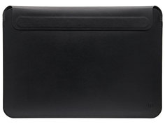 Аксессуар Чехол Wiwu для APPLE Macbook 16.2 2021 Skin New Pro 2 Leather Sleeve Black 6936686401487