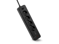 Сетевой фильтр TopON 4 Sockets 1.8m Black TOP-PWS4B