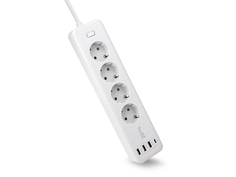 Сетевой фильтр TopON 4 Sockets 1.8m White TOP-PWS4