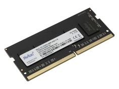 Модуль памяти Netac DDR4 SO-DIMM 2666Mhz PC21300 CL19 - 4Gb NTBSD4N26SP-04