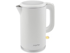 Чайник Marta MT-4556 1.7L White Pearls