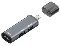 Хаб USB Orient CU-327 USB 3.0 + USB 3.0 Type-A + 2xUSB 2.0 Type-A 31244