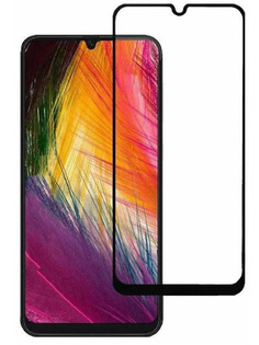 Защитное стекло Luazon для Samsung A20/A30/A50 2019 9D Full Glue 0.33mm Black 5084163