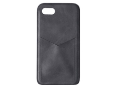 Чехол Luazon для APPLE iPhone 7 Plus / 8 Plus Leatherette с отсеком под карты Black 5864449