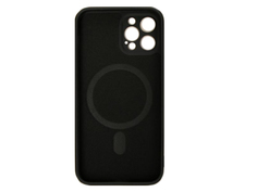 Чехол Luazon для APPLE iPhone 12 Pro MagSafe Silicone Black 6852570