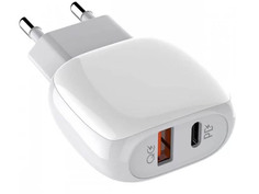 Зарядное устройство Ldnio A2313C 2xUSB + Cable PD-L White LD_B4550