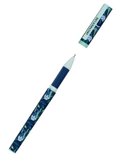 Ручка шариковая Greenwich Line Blue Flowers 0.7mm стержень Blue GL_24821/Pbl_32681